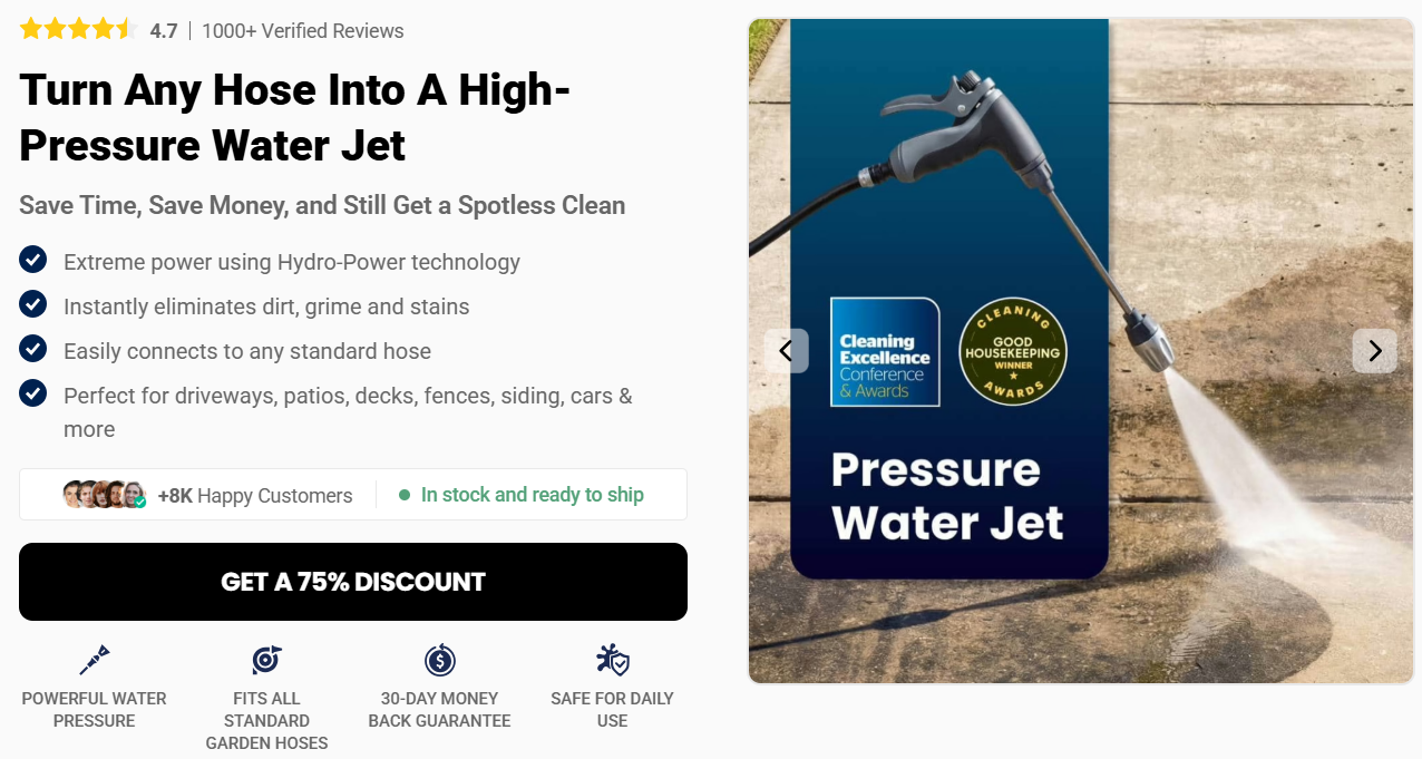 Jetterix Pressure Nozzle United Kingdom1